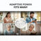 Rimless Adaptive Power Reading Glasses B1 G3 Free (4RG1)