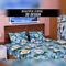 Beautiful 3d Floral King Size Double Bed Sheet With 2 Pillow Covers (DBS35)