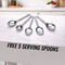 15 Pcs Copper Base Cook & Serve Set + 5 Pcs Kitchen Tools (15CC1)