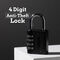 4 Digit Anti Theft Lock (AHS3)