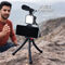 Remote Controlled Smart Video Making Kit with Inbuilt Flood Light + Mic + Tripod (SVMK 2)