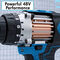 Powerful 48V Cordless Drill Machine Kit With Dual Batteries (CD36)