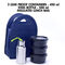3 Pcs Microwavesafe Lunch Containers With Bottle & Bag (3LBB2)