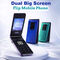 Dual Big Screen Flip Mobile Phone (PMH15)