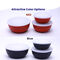 Pack of 3 Microwaveable Stainless Steel Bowl Set With Airtight Lids + Free 3 Serving Spoons (3MB3)
