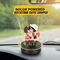 Car Dashboard Rotating Cute Couple With Perfume (CDSC)