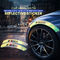 Car Wheel Brow Decorative Scratch Protection Reflective Sticker (CED3)