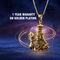 Reversible Balaji - Murugan Pendant Set (RBMPN13)