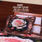 3D Royal Rose King Size Double Bed Sheet With 2 Pillow Covers (DBS36)