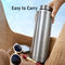 Pack of 3 Stainless Steel Water Bottles - 1 Ltr (3B9)