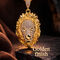 Narsimha Lion Face Pendant with Golden Chain  (MGJC4)