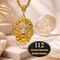 Narsimha Lion Face Pendant with Golden Chain  (MGJC4)