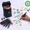 24 Colors Dual Tip Markers With Case (24M)