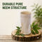Ayurvedic Antibacterial Neem Wooden Glass (NUTRA37)