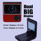 Dual Screen Big battery Premium Flip Mobile Phone (PMH18)