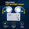 Double Head Rechrgeable Portable Emergency Light (LL40)