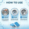 Washing Machine Drum Cleaning Tablets - Pack of 5 (WMT3)