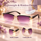 Premium Coloured Adaptive Power Reading Glasses B1G2 Free (3CORG9)