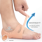 Pain relief Silicone Gel Heel Pad With Arch Support (HR02)