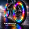 Colorful Rainbow Tyre Reflectors Pack Of 20 (CTR3)