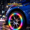 Colorful Rainbow Tyre Reflectors Pack Of 20 (CTR3)