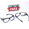 HD Wrap Around Transparent Safety Glasses B1 G1 Free (2TSG)