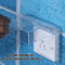 Pack of 2 Waterproof Wall Switch Socket Cover (AHS6)