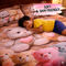 3d Dreamy Teddy Couple Bedsheets With 2 Pillow Covers (DBS37)