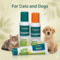 Pet Skin Care Support Combo For Dogs Cats & Vet (PETC4)