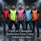Pack of 5 Designer Reflective Print Collar T-Shirts For Men (5PT29)