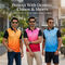 Pack of 5 Designer Reflective Print Collar T-Shirts For Men (5PT29)