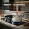 5 + 3 ltr Induction Base Pressure Cooker Combo (2PC3)