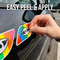 Car Decorative Sporty Reflective Stickers (CSS3)