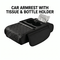Car Armrest Cushion Organiser With Tissue & Cup Holder (CIC2)