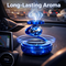 Car Dashboard Rotating Planet RIng Ball With Perfume  (CDSPR)