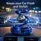 Car Dashboard Rotating Planet RIng Ball With Perfume  (CDSPR)