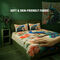 3D Peacock Floral Fantasy Bedsheet With 2 Pillow Covers (DBS38)