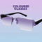 Rimless Bifocal Colored Adaptive Power Reading Glasses (1BCORG)
