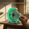 Rechargeable Stylish Desk Fan With RGB Lights (EF40)