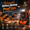 Heavy Duty Rechargeable Fan with Emergency Light (EF41)