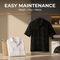 Pack of 2 Mens Relax Fit Short Sleeve Croshet Shirts BOGO (2SM1)