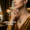 4 Pcs Emerald Green Coloured Jewellary Set (WJ2)