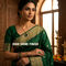 4 Pcs Emerald Green Coloured Jewellary Set (WJ2)