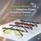 Rimless Bifocal Colored Adaptive Power Reading Glasses Buy 1 Get 3 Free (4BCORG8)