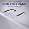 Rimless Coloured Adaptive Power Reading Glasses Buy 1 Get 3 Free (4CORG7)