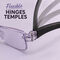 Rimless Coloured Adaptive Power Reading Glasses Buy 1 Get 3 Free (4CORG7)