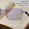 Rimless Coloured Adaptive Power Reading Glasses Buy 1 Get 3 Free (4CORG7)