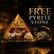 Lakshmi Yantra Pyramid + Raw Pyrite Stone Free (SJPY3)