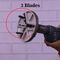 Adjustable Circular Punch Saw With 3 Tooth Blades (HT69)