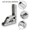 Pack of 4 Cabinet Door Hinges For Smooth Swing And Secure (HT84)